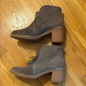 UGG Women's Dark Brown Heeled Boots